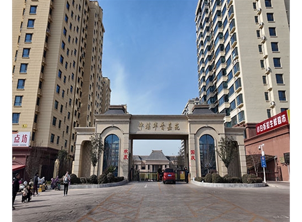 山西中煤华晋嘉苑小区四期海尔阳台壁挂太阳能热水项目